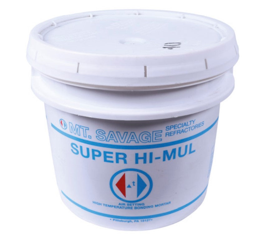Super Hi-Mul 55 Pounds pail mortar (3100°F)