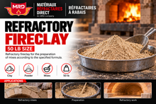 Load image into Gallery viewer, Fireclay 50 lb pail
