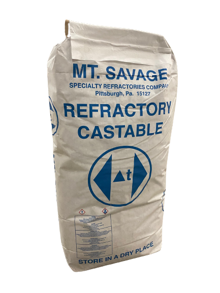 High temperature waterproof mortar 50 pounds bag (2600°F)